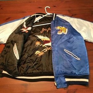 Retro reversible japan bomber